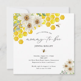 Mamá para abejas, bebe de miel y Baby Shower de ma