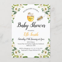 Mamá Para Recibir Invitación De Baby Shower