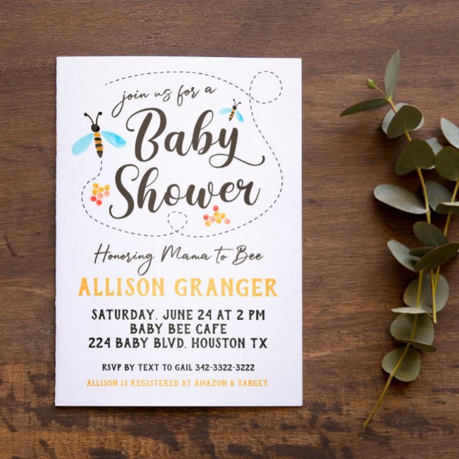 Mamá para recibir la invitación de Baby Shower (Subido por el creador)