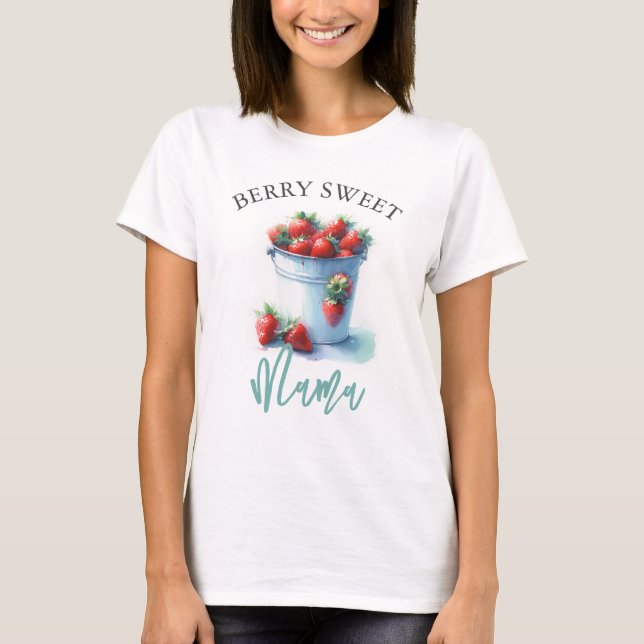 Mamá Para Ser Camisetas Berry Sweet Mama (Anverso)
