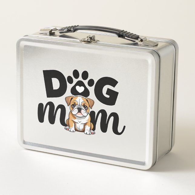 Mamá Perro Pug Amante de Perros (Anverso)