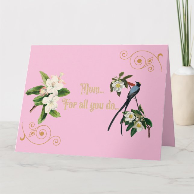 Mamá... por todo lo que haces... Tarjeta (Anverso)