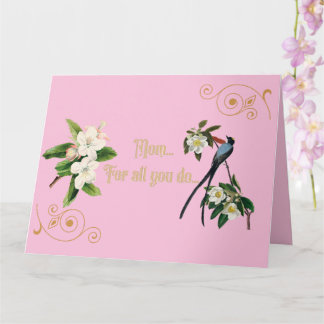 Mamá... por todo lo que haces... Tarjeta del día d