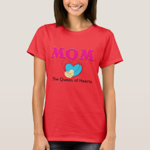 Mamá - Reina de la camiseta del corazón