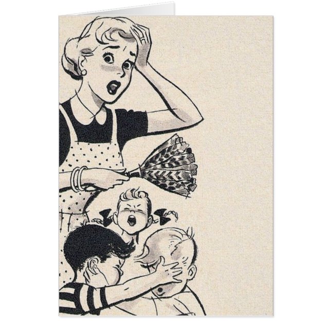 Mamá retra - los niños de la otra gente, (Frente)