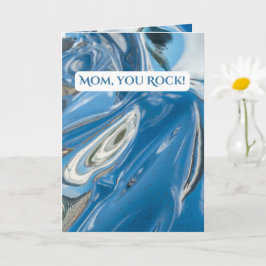 ¡Mamá, Rocas! Tarjeta del Día de la Madre (Proverb