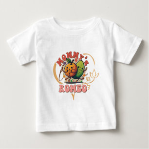 mamá romeo adorable camiseta