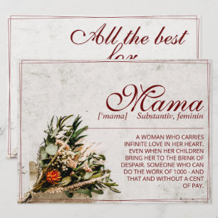 Mama - simplemente insustituible - Ramo