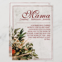 Mamá - simplemente irremplazable - Bouquet