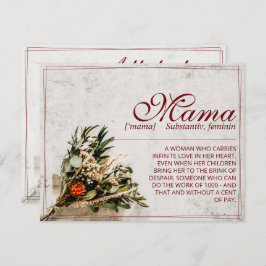 Mamá - simplemente irremplazable - Bouquet