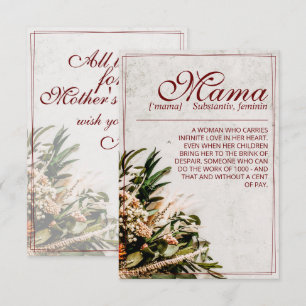 Mamá - simplemente irremplazable - Bouquet