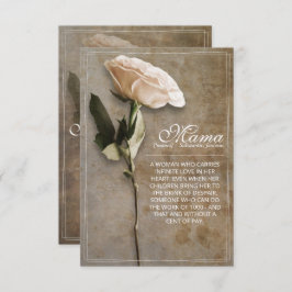 Mamá - simplemente irremplazable - cosecha