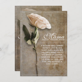 Mamá - simplemente irremplazable - cosecha