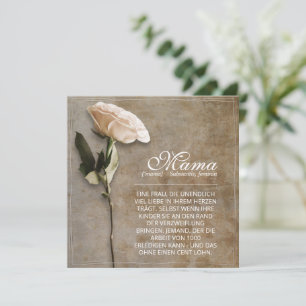 Mamá - simplemente irremplazable - cosecha