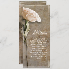 Mamá - simplemente irremplazable - cosecha