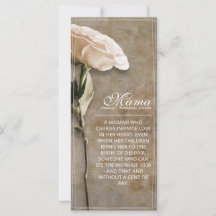 Mamá - simplemente irremplazable - cosecha