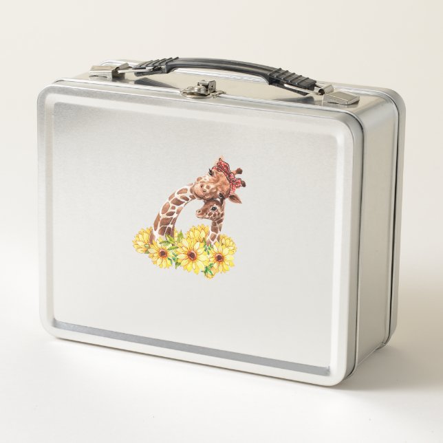 Mamá Sunflower regalo Safari África Niños animales (Anverso)