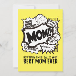 ¡MAMÁ! Tarjetas de agradecimiento del día de la ma