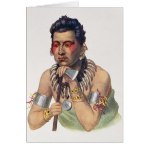 Mamá-Tener-Ka joven, jefe del Iowas