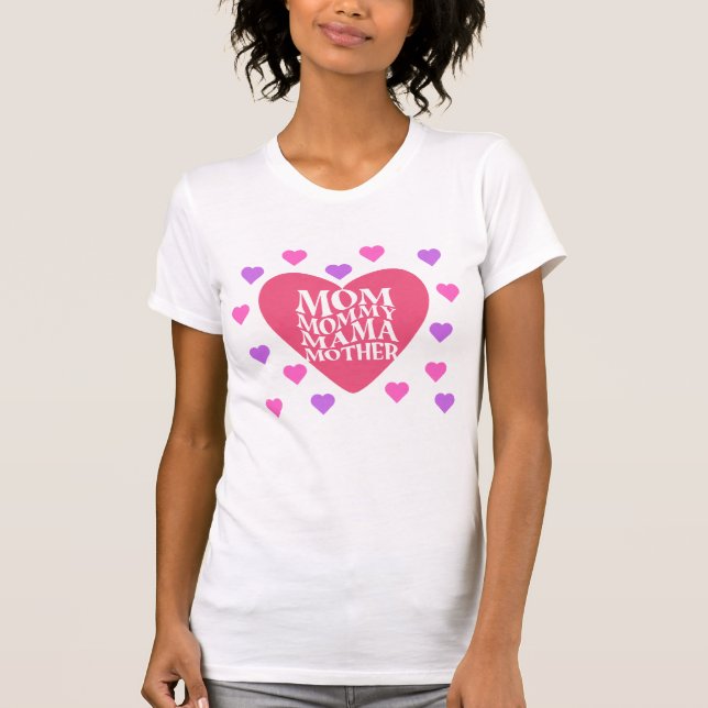 mamá tiene muchos nombres de camiseta (Anverso)