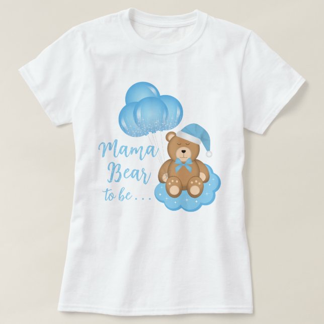 Mamá Tiene Que Ser La Camiseta Cute De Oso De Baby (Diseño del anverso)