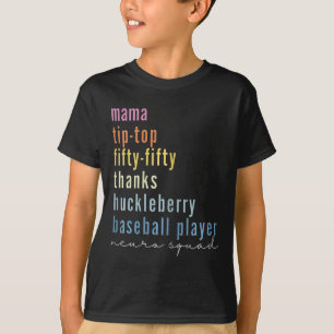 Mama Tip Top Fifty Gracias Huckleberry Baseball Pl