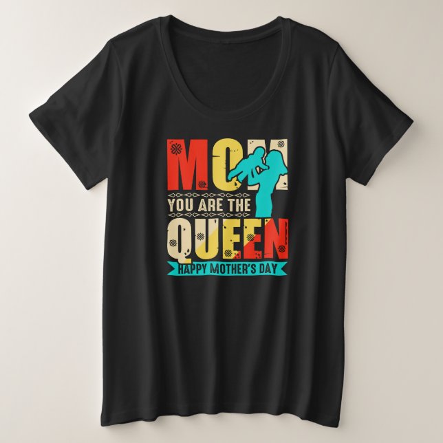 Mamá Tú Eres La Reina (Anverso del diseño)