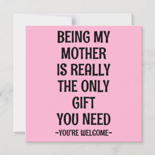 Mamá y Abuela, Idea de regalo de tarjeta del Día d