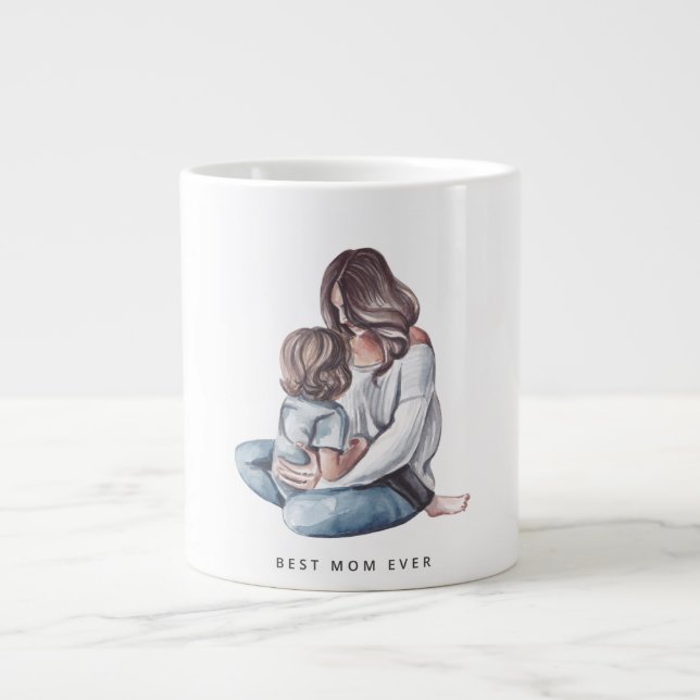 Mamá y yo - Famosa taza del Día de la Madre (Frente)