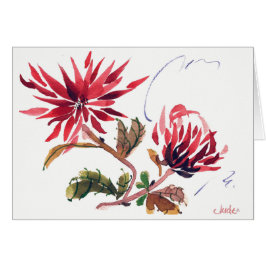 Mamáes rojas (5" x 7"), sobres blancos incluidos