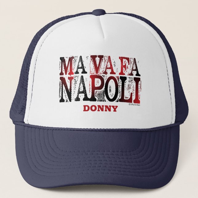 Mamáes Va Fa Napoli sombrero camionero personaliza (Anverso)