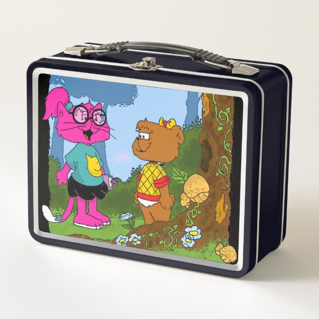 Mamamacanz Metalizado Lunch Box (Anverso)