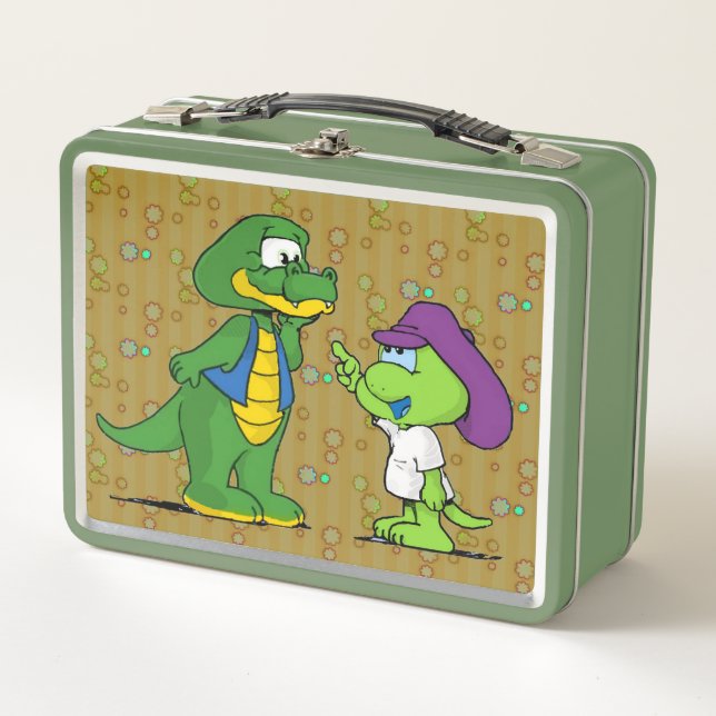 Mamamacanz Metalizado Lunch Box (Anverso)