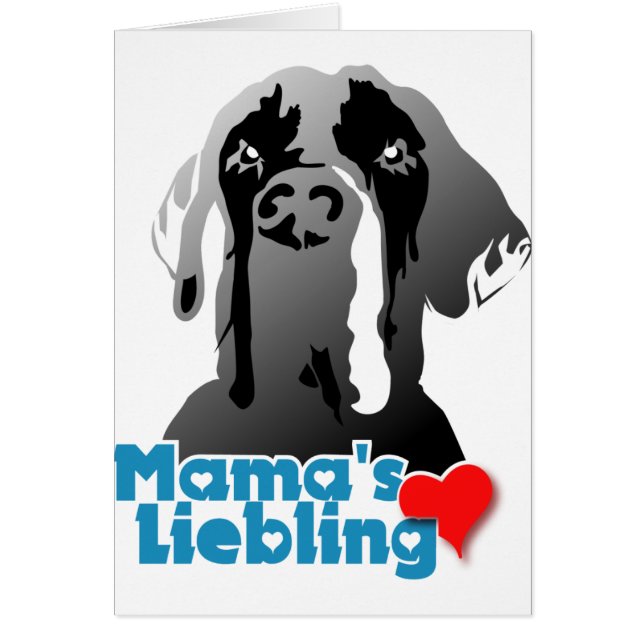 Mamas Lieblings Dogge (Frente)