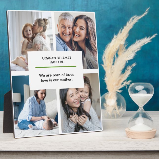 Mamás sosteniendo una placa citando a bebés en el  (Lado)