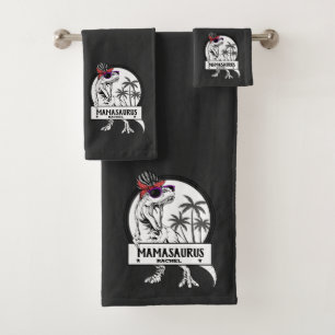 Mamasaurus Mom T rex Dino Funny Nombre personaliza