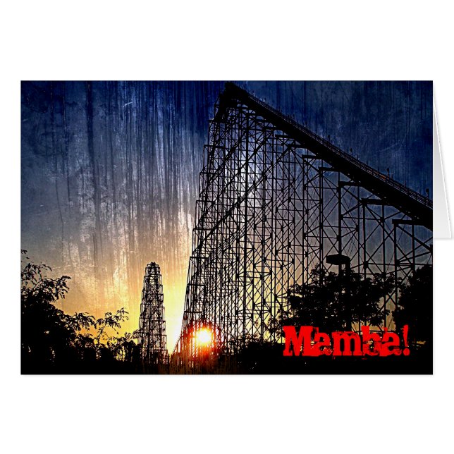 Mamba Rollercoaster World's of Fun Kansas City (Anverso (Horizontal))