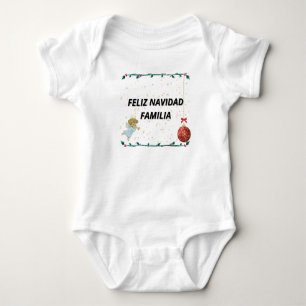 MAMELUCO CON ESTAMPADO DE NAVIDAD