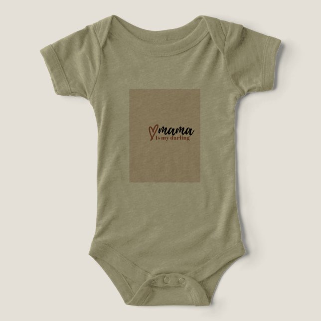 Mameluco de bebé (Diseño delantero )