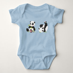 Mameluco impreso con panda