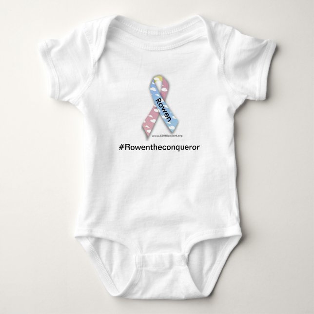 Mameluco oficial del niño del #Rowentheconqueror (Anverso)