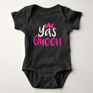 Mameluco Playsuit del bebé de la reina de Yas
