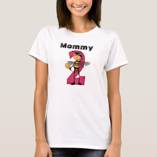 ***Mami 2BEE Camiseta de maternidad para mujeres (Anverso)