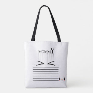 Mami" Bolsa de Tote Minimalista - Moda y función