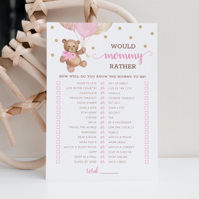 Mami Más Bien Juego Tarjeta Fiesta Baby Shower (Subido por el creador)