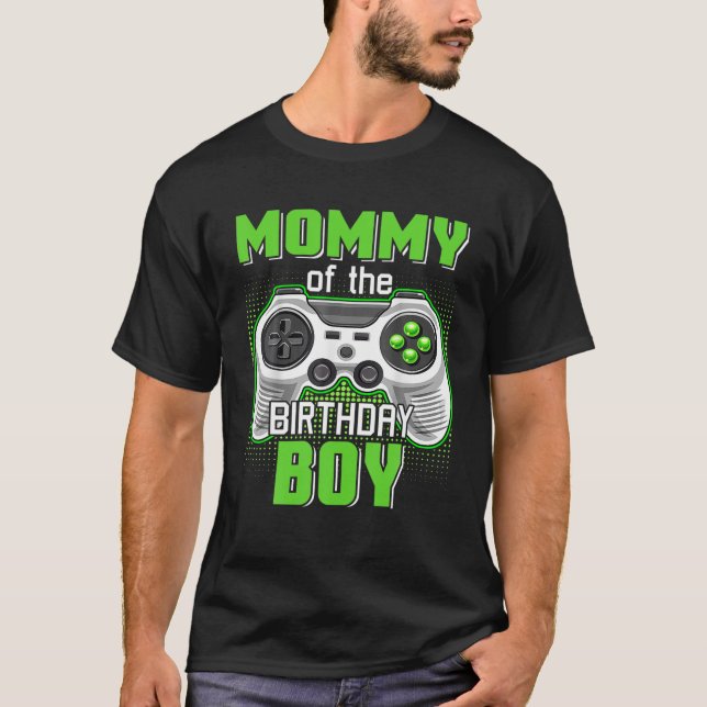 Mami Of Birthday Boy Video Game B-Day Top Gam (Anverso)