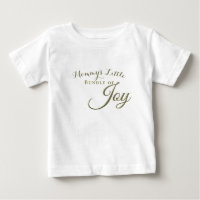 Mami Pequeña Camiseta de Alegría Bebé