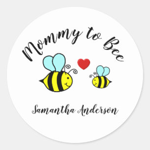 Mami to Bee - Pegatina del círculo