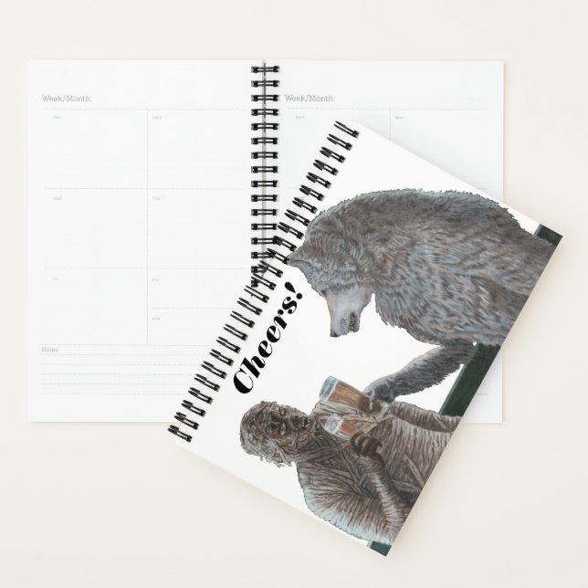 Mami y Werewolf Bebe fantasía Planificador de Arte (Demostración)