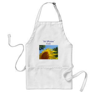Mamma caliente Cocina! Regalos de delantal girasol